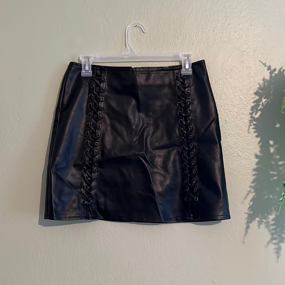 Leather Skirt Kindle brand Size medium